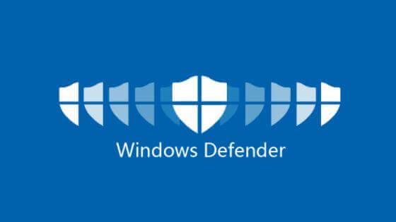 defender Windows antivirus